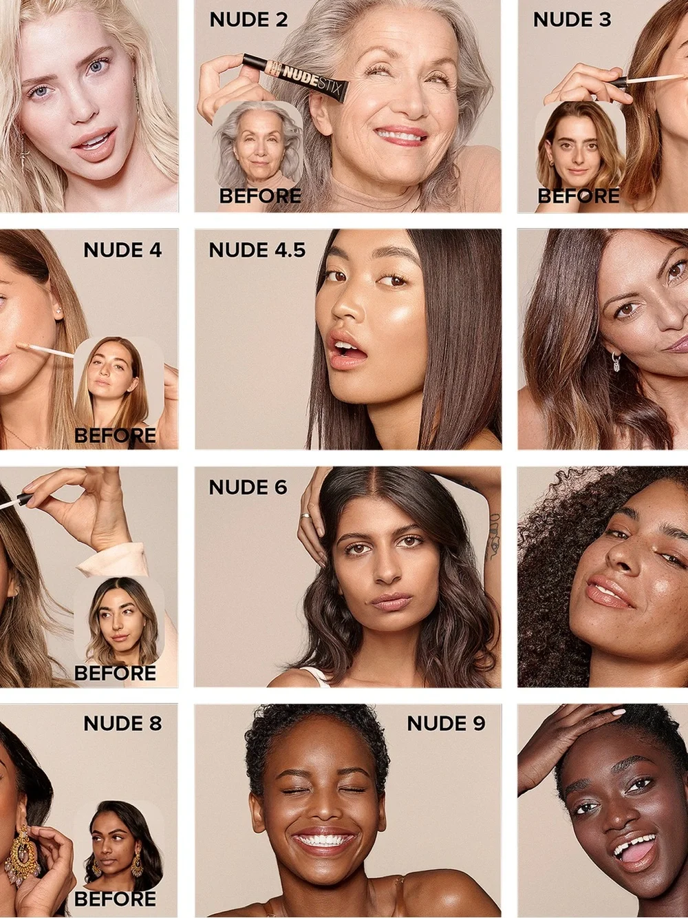 NUDESTIX NudeFix Cream Concealer - In Nude 4.5 Medium Neutral Cool 10ML
